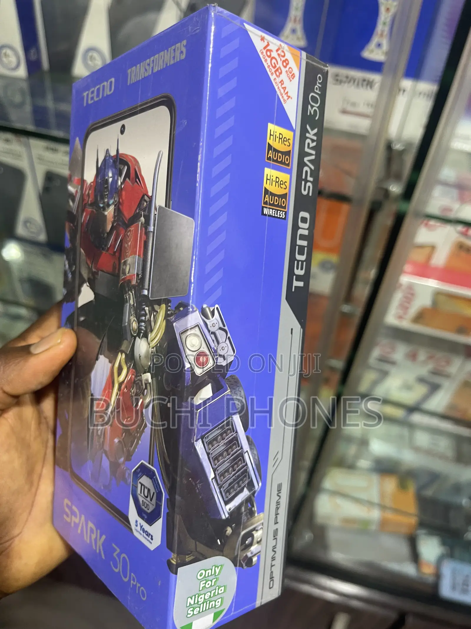New Tecno Spark 30 Pro 256 GB Black