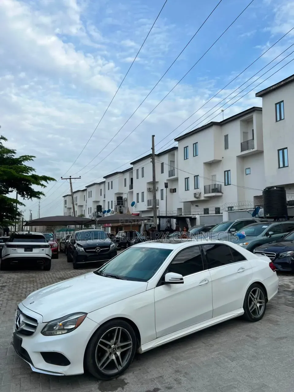 Mercedes-Benz E350 2015 White