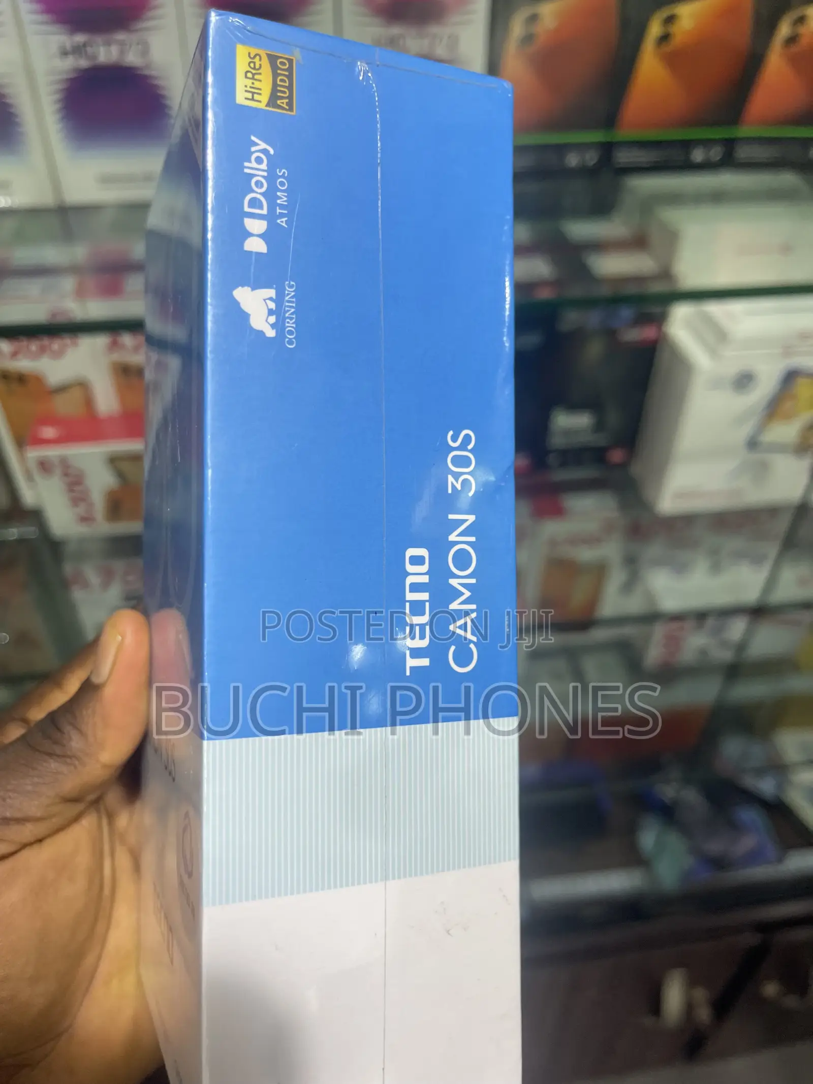 New Tecno Camon 30S 128 GB Black