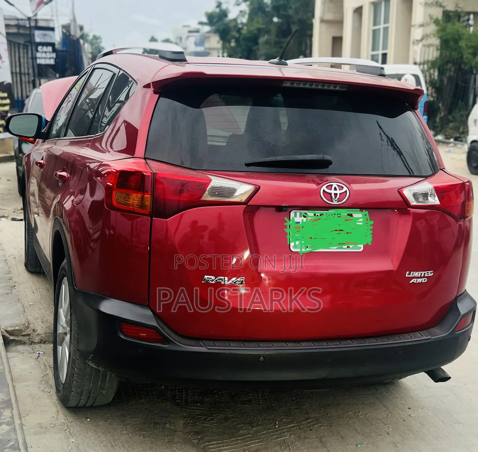 Toyota RAV4 Limited 4dr SUV AWD (2.5L 4cyl 6A) 2015 Red