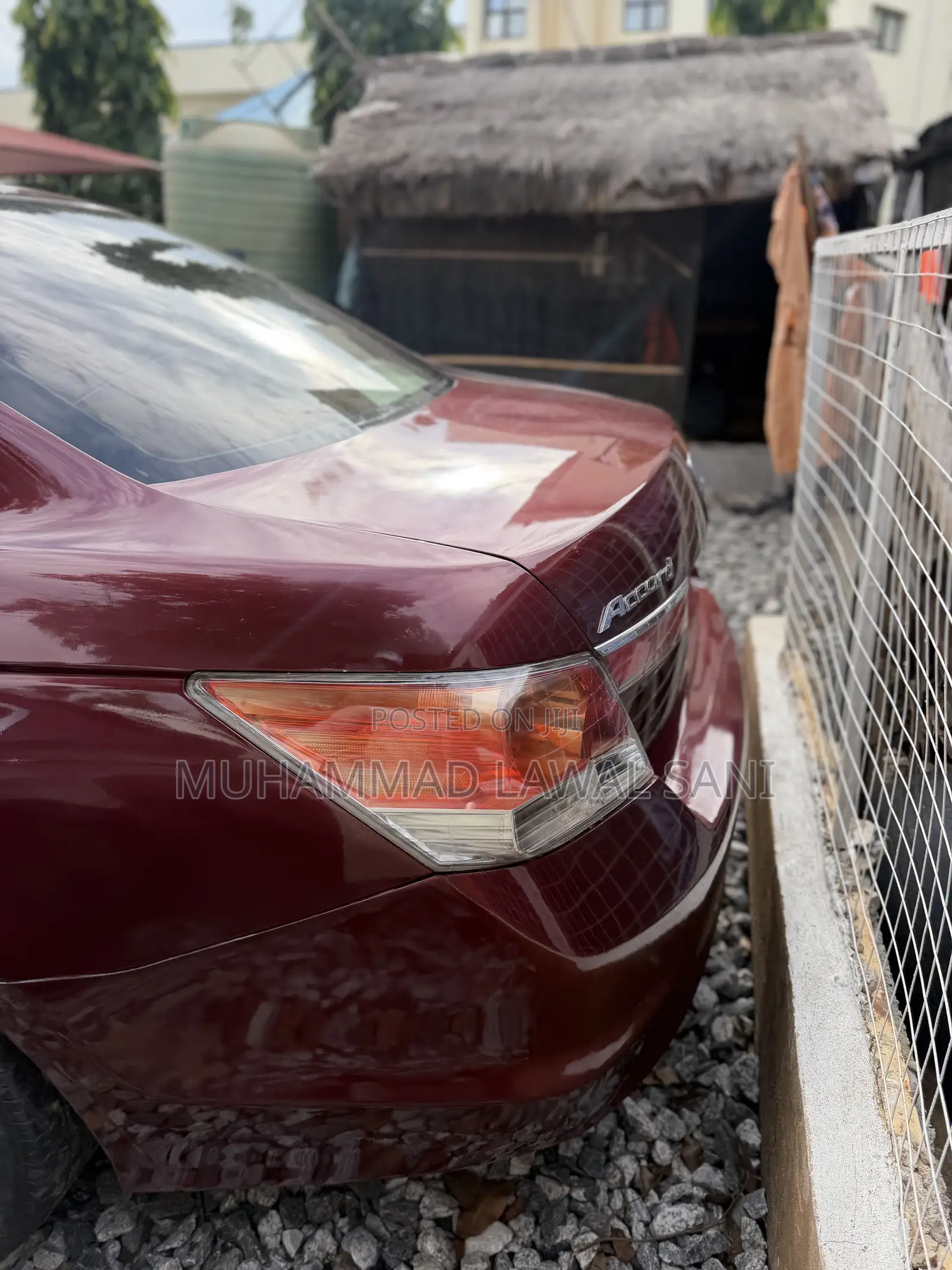 Honda Accord 2008 Red