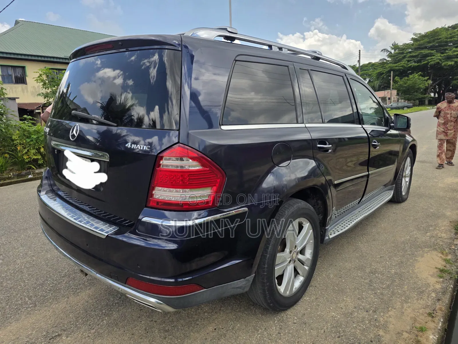 Mercedes-Benz GL-Class 2012 Blue