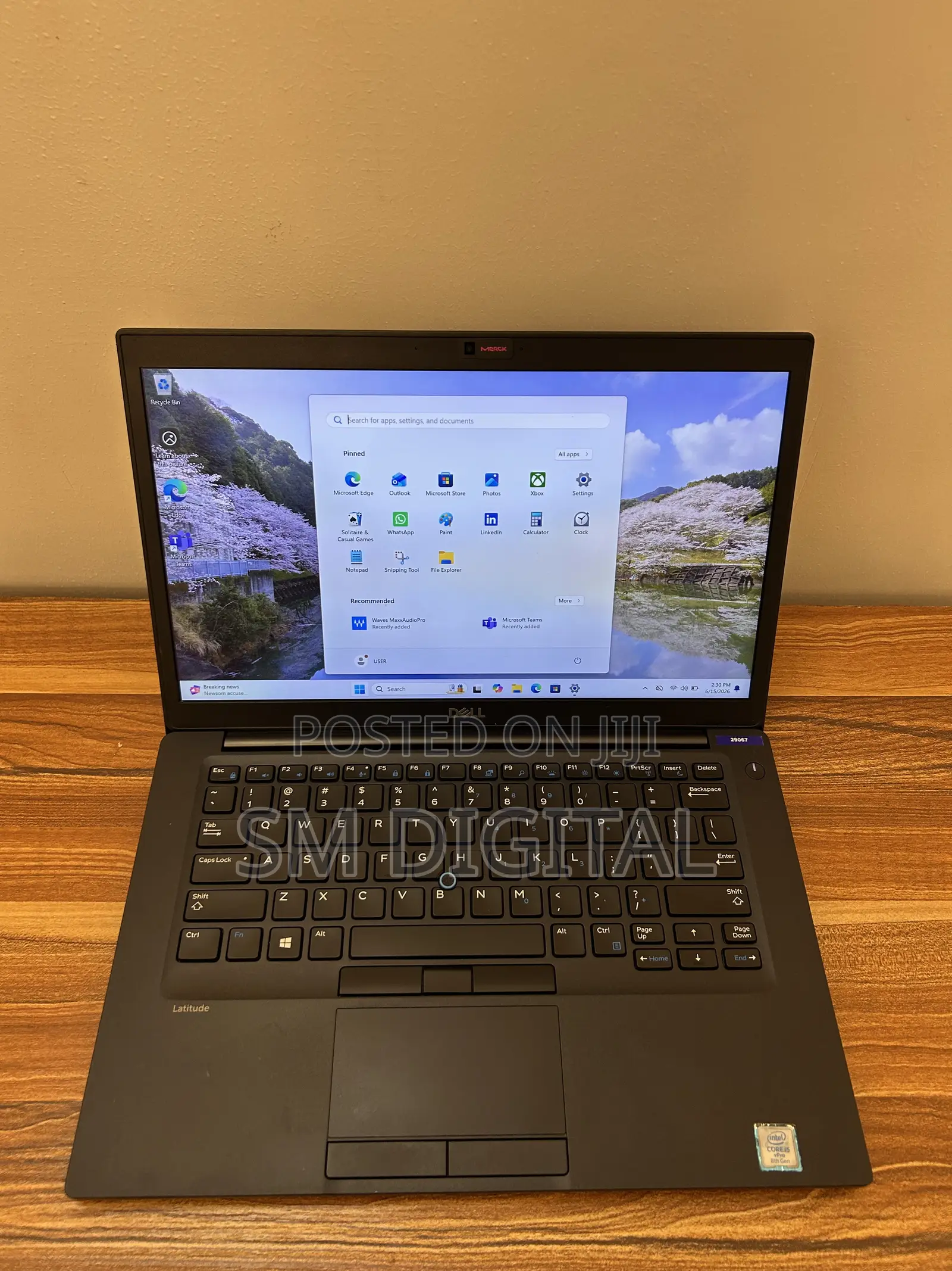 Laptop Dell Latitude 7490 8GB Intel Core i5 SSD 256GB