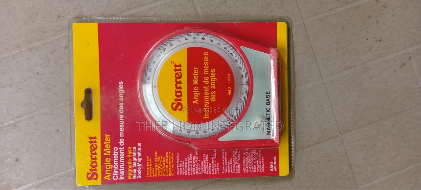 Brand New Starrett Am-2 Magnetic Angle Meter / Clinometer