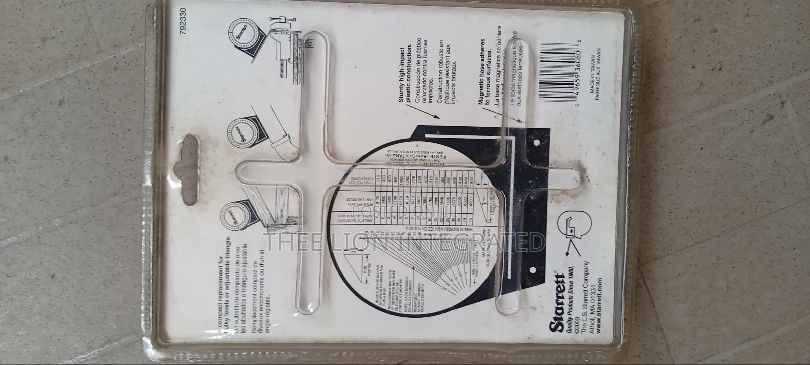 Brand New Starrett Am-2 Magnetic Angle Meter / Clinometer
