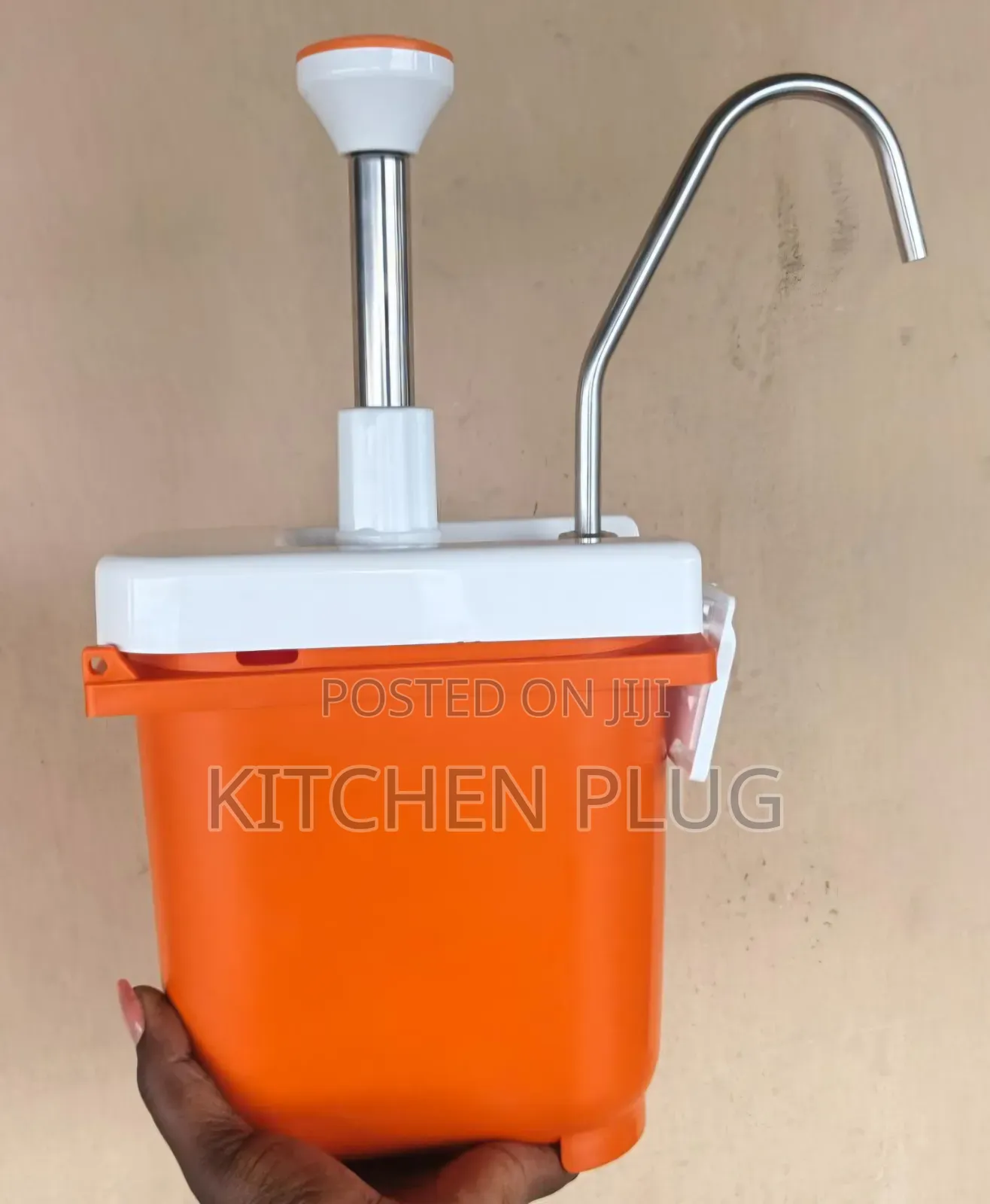 3.5l Plastic Sauce Pump / Manual Countertop Sauce Dispenser Pump