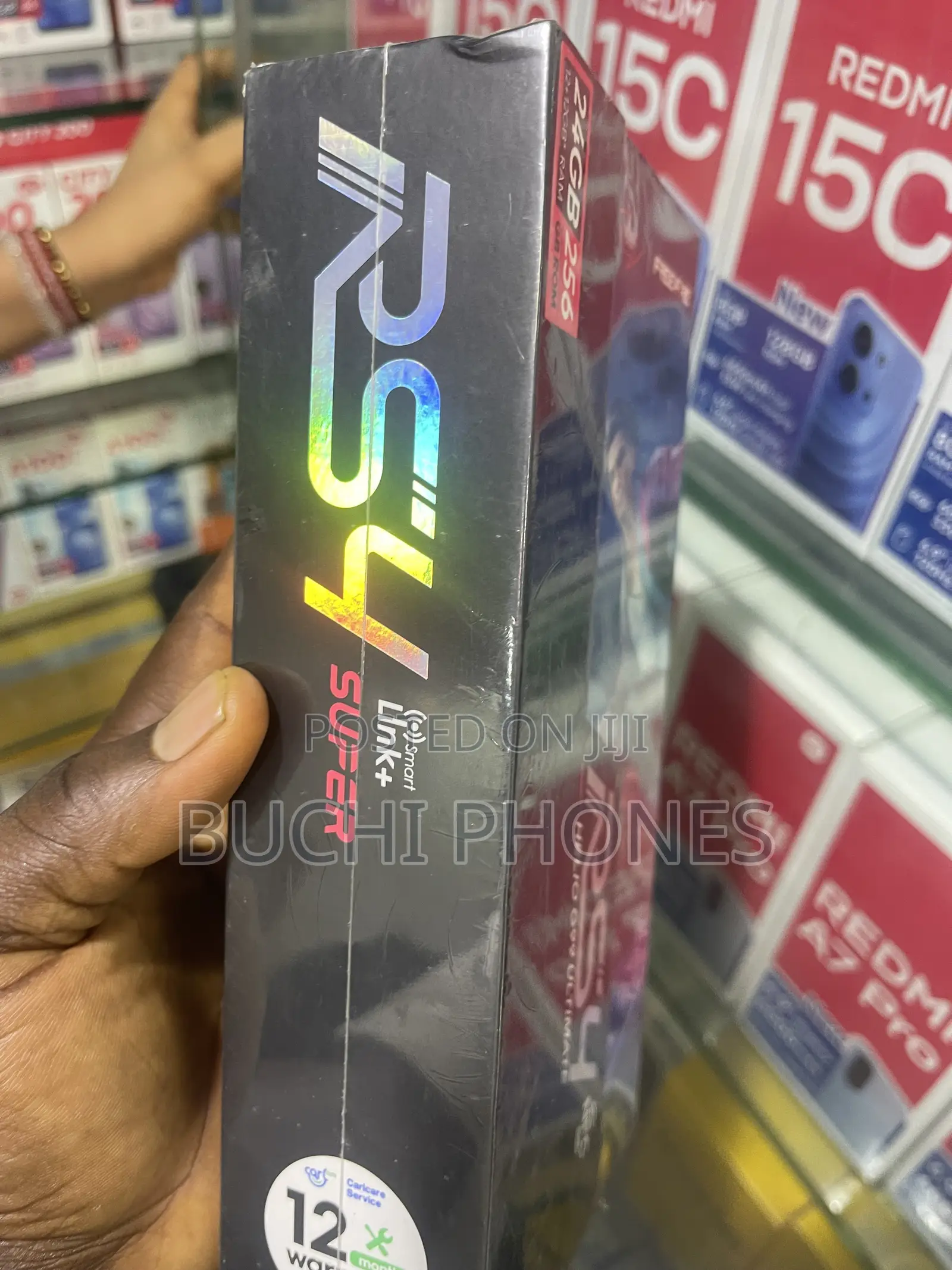 New Itel RS4 256 GB Blue
