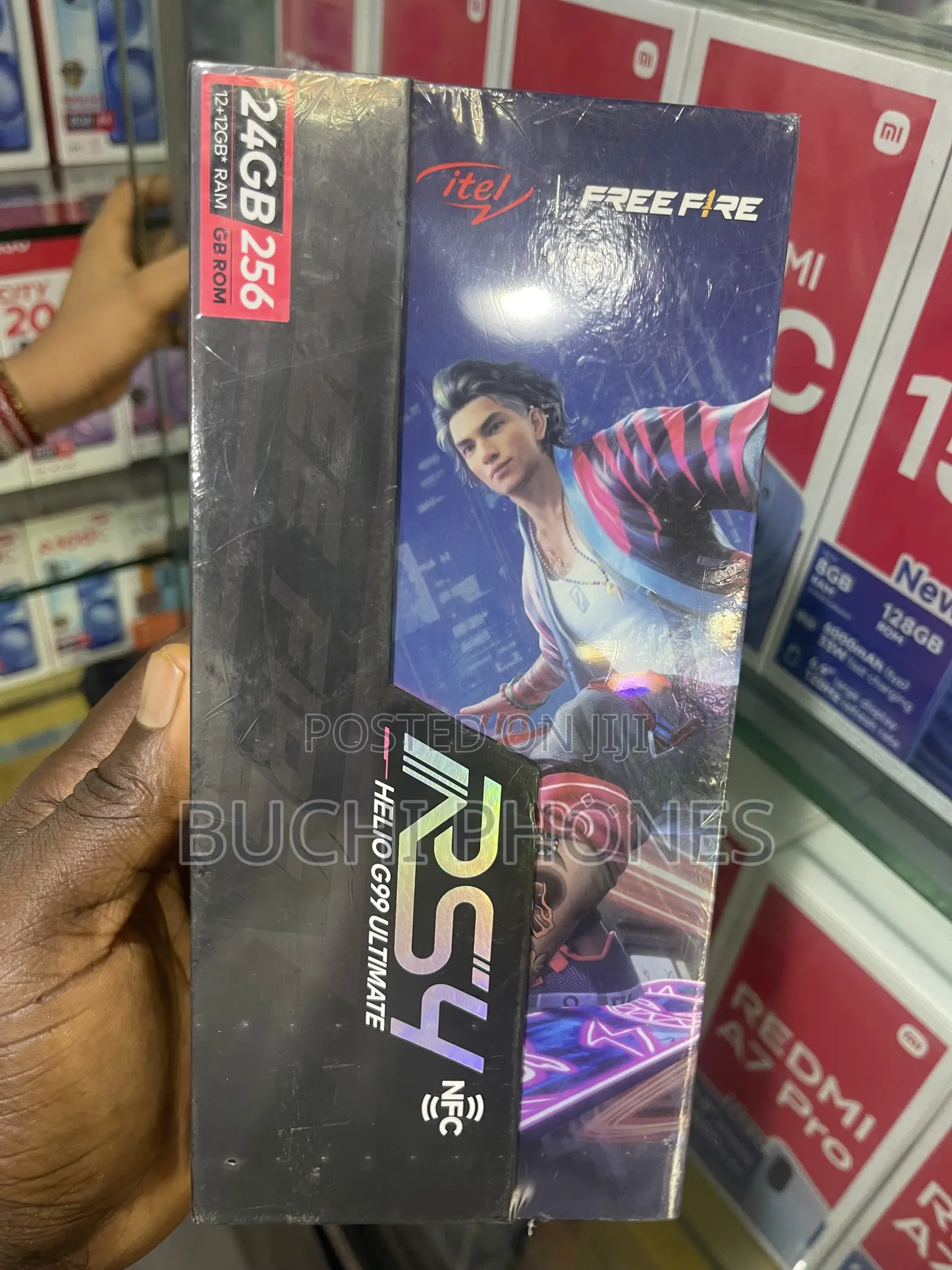 New Itel RS4 256 GB Blue