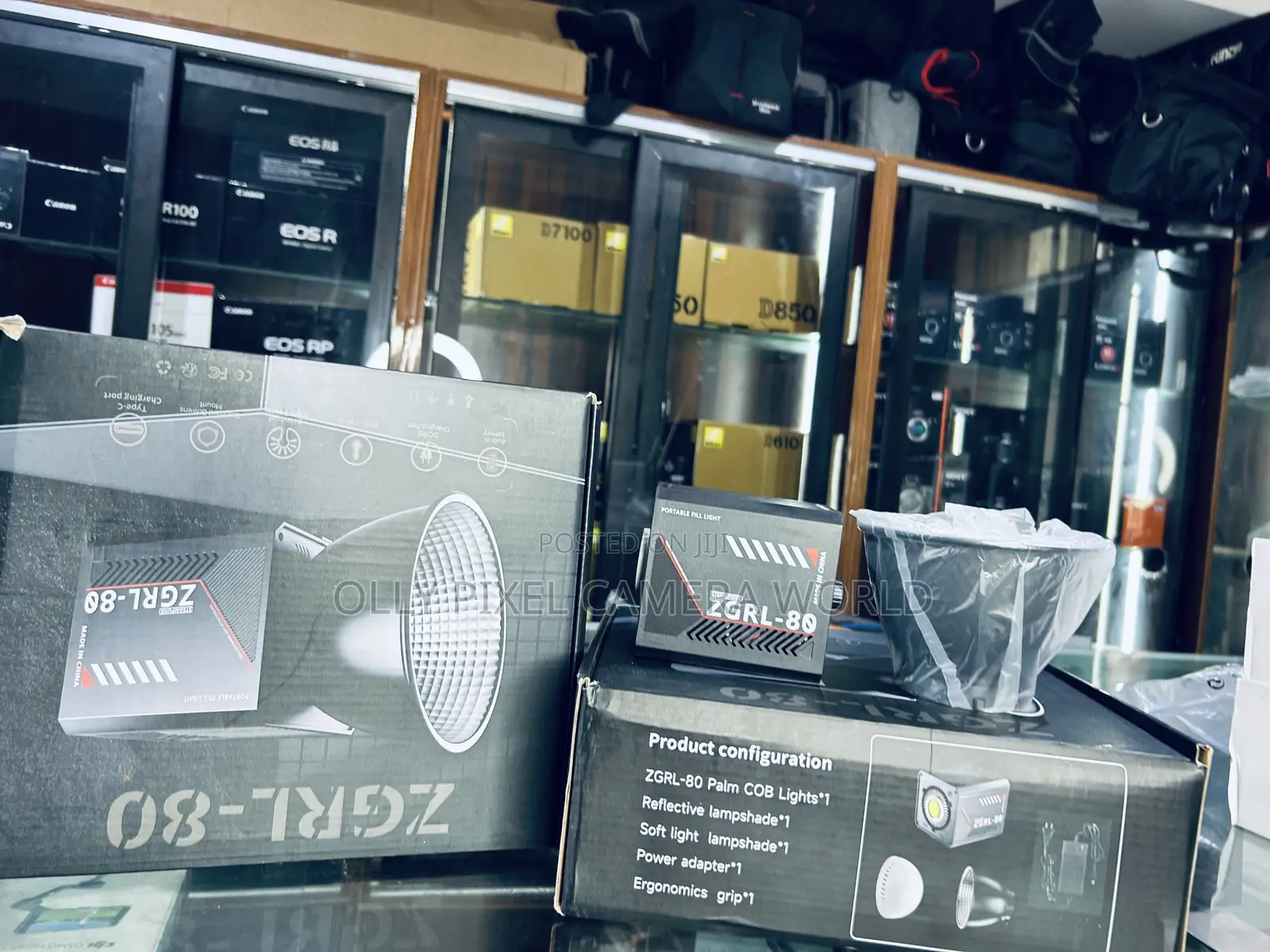 ZGRL- 80 Cub Led Light for Photography and Video