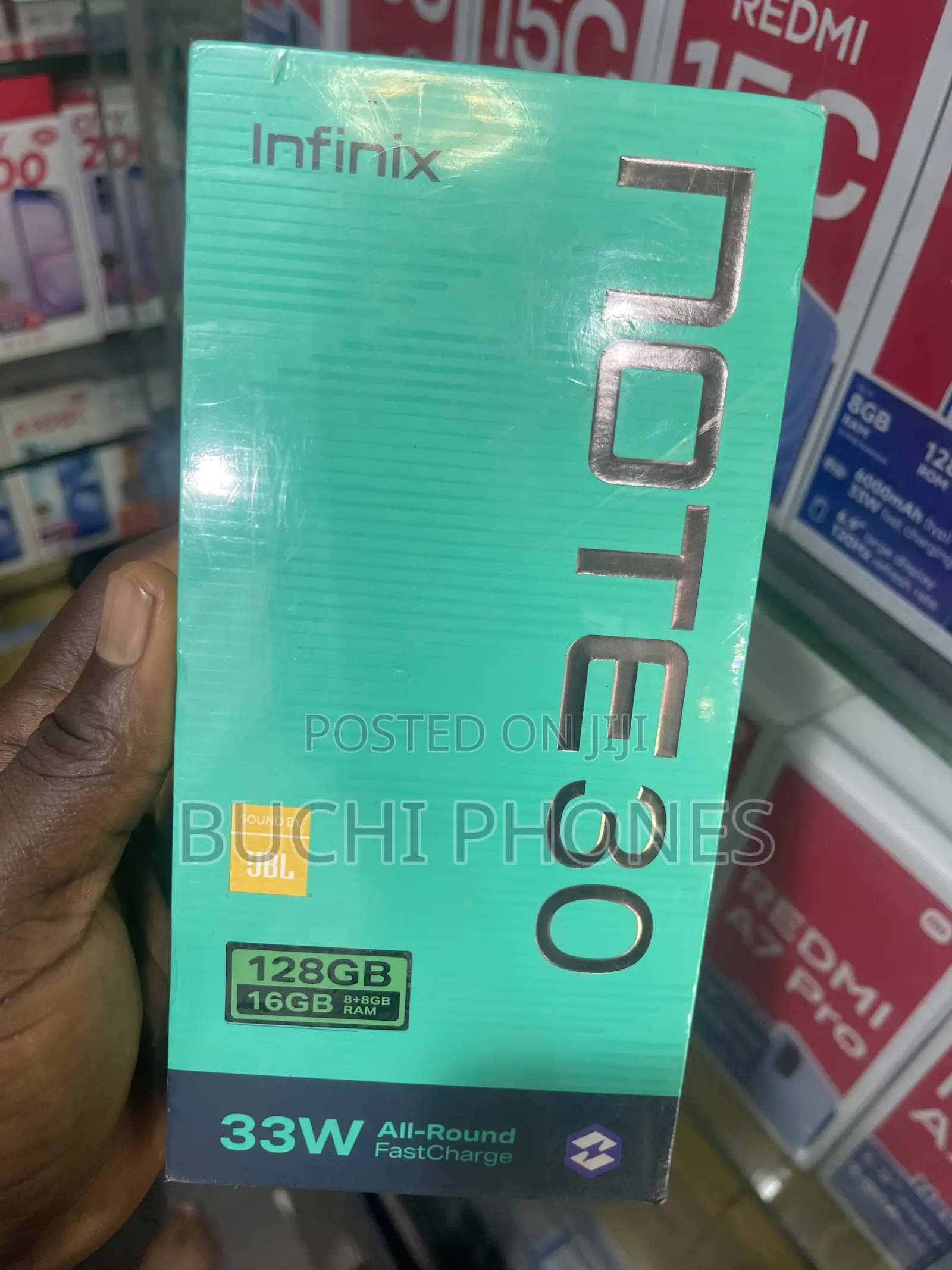 New Infinix Note 30 256 GB Black