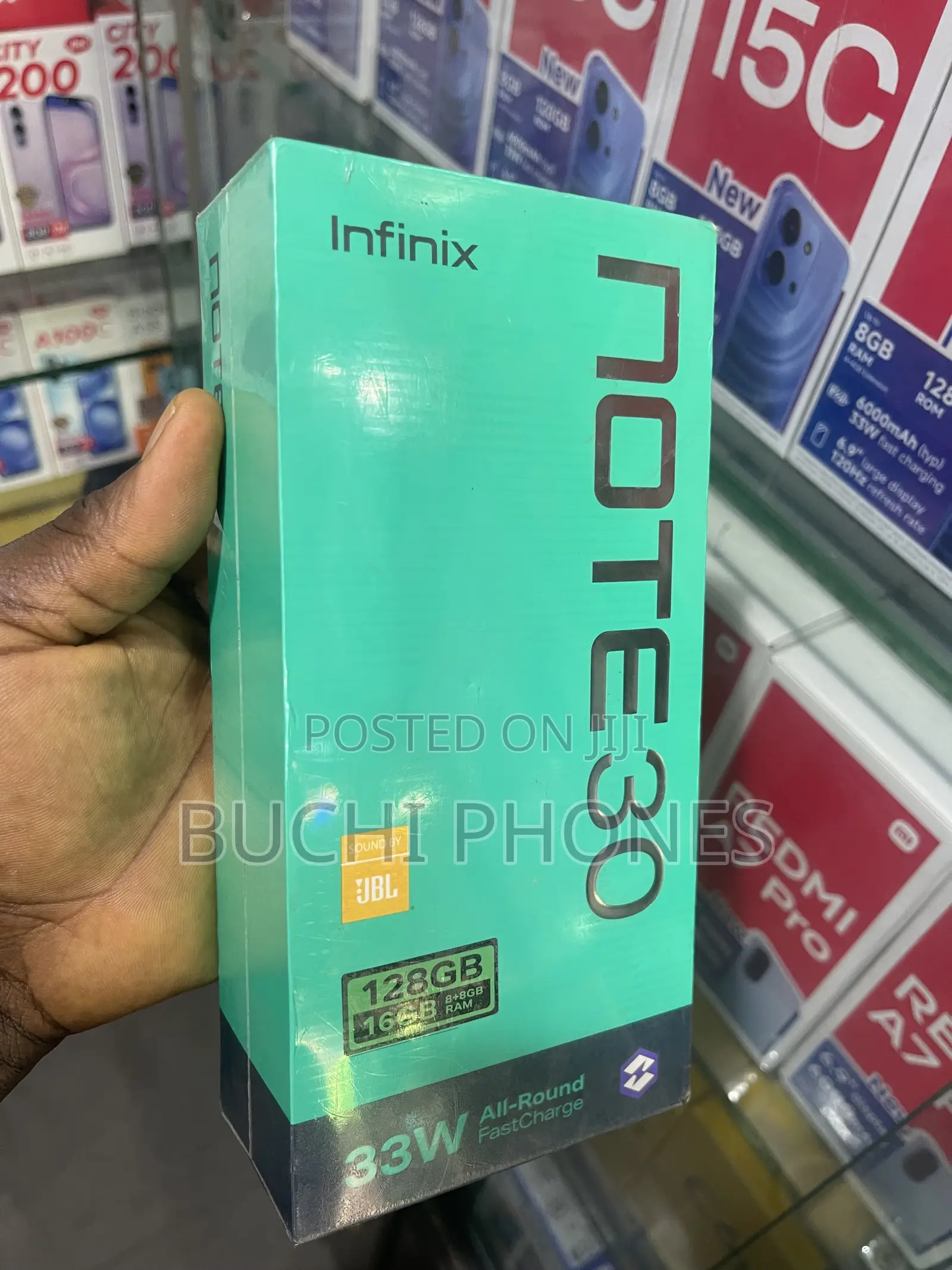 New Infinix Note 30 256 GB Black