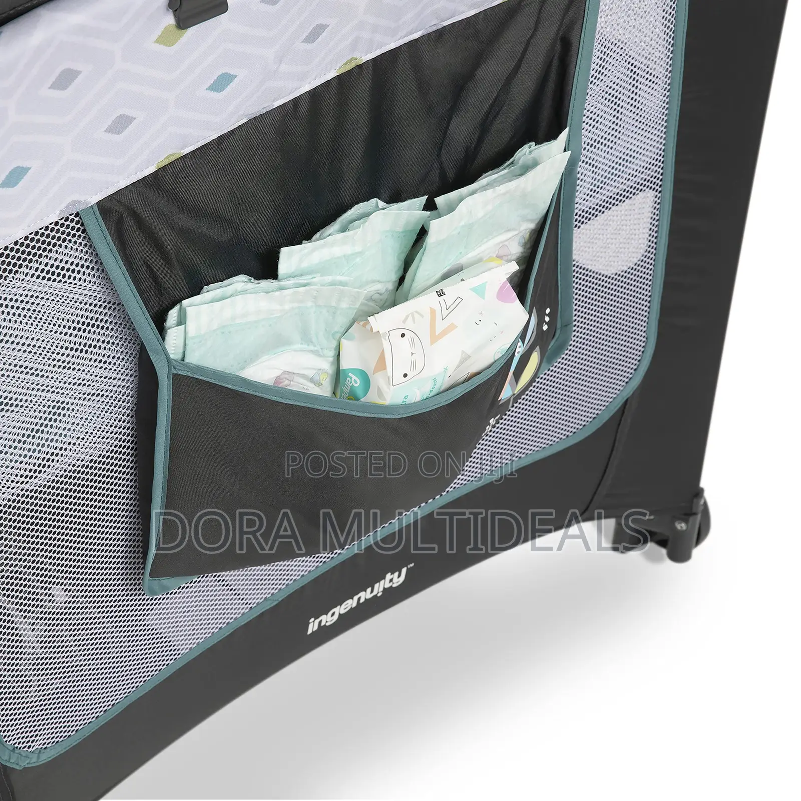 Ingenuity Smart And Simple Portable Playard, Play Pen, Bassinet