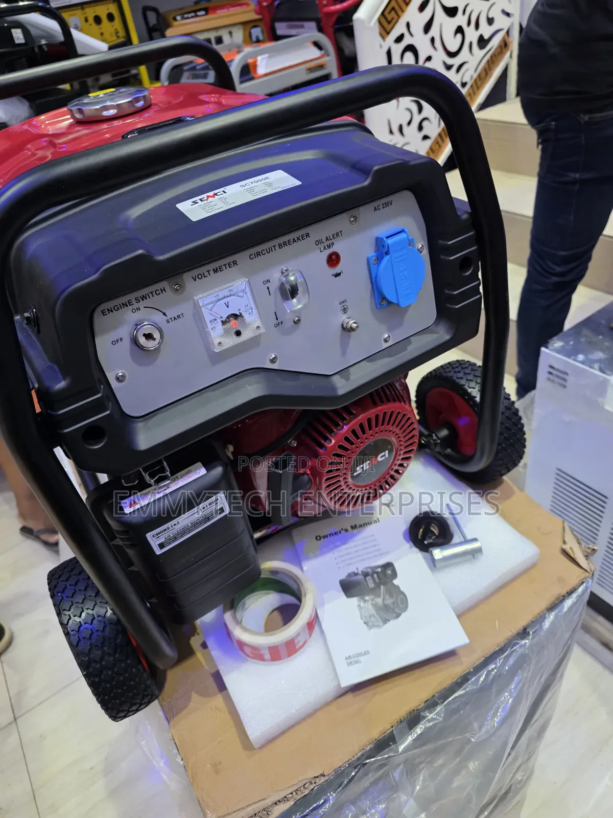 4.3kva Senci Petrol Generator 100% Copper Coil