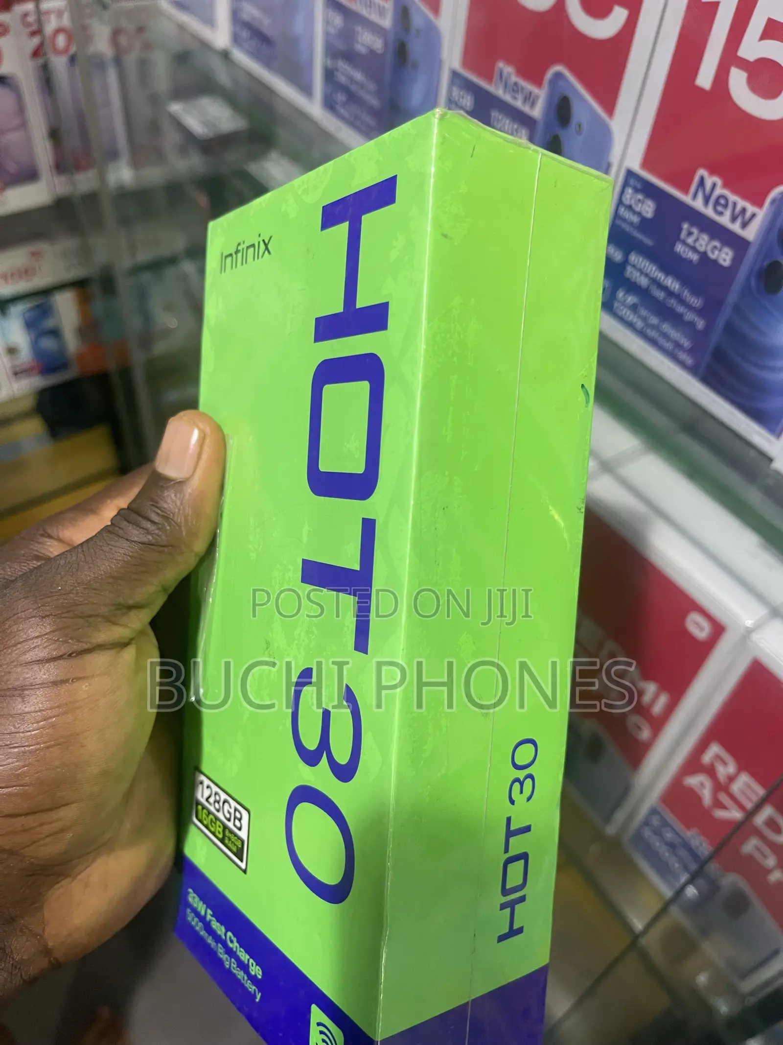 New Infinix Hot 30 128 GB Black