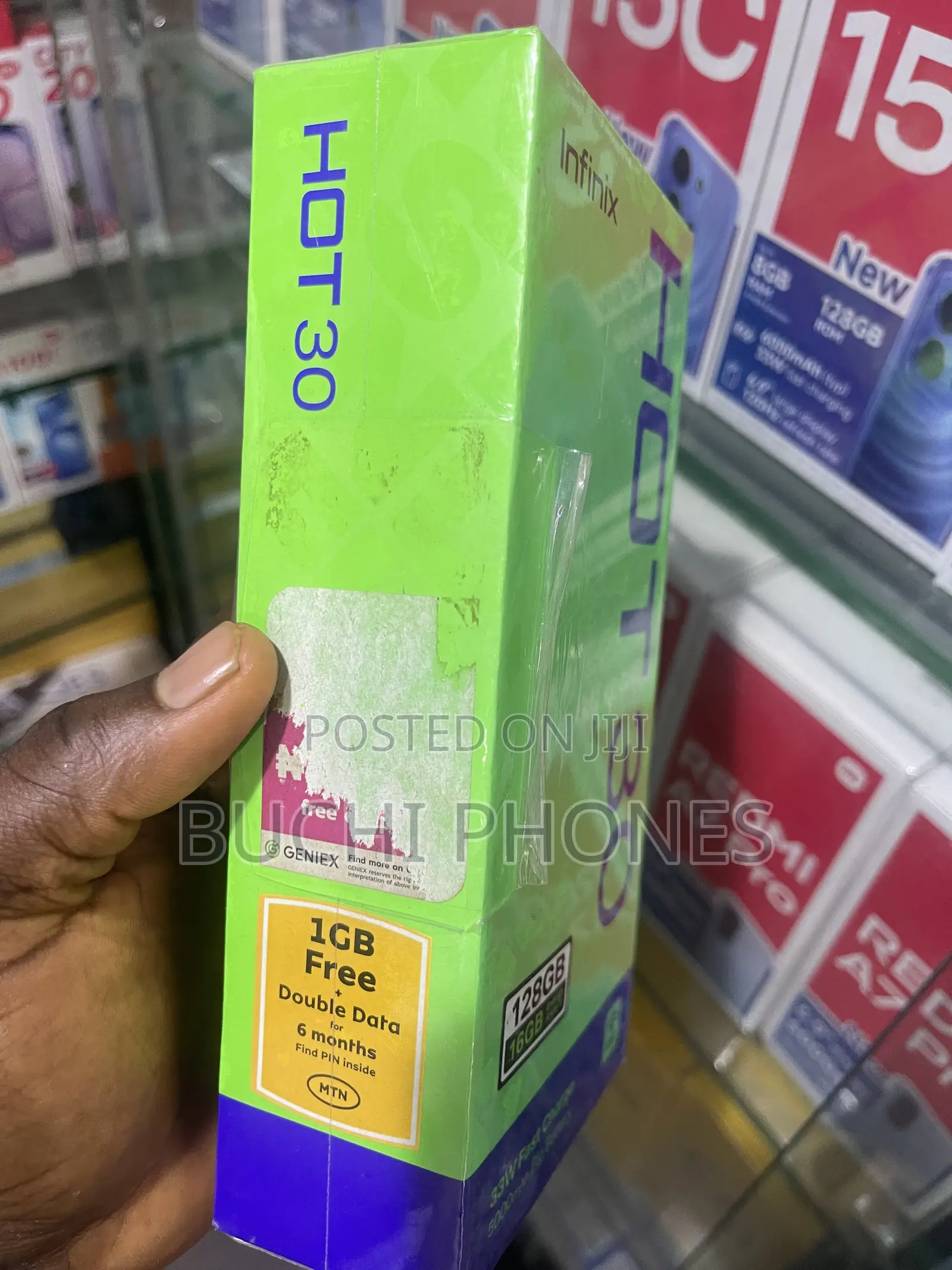 New Infinix Hot 30 128 GB Black