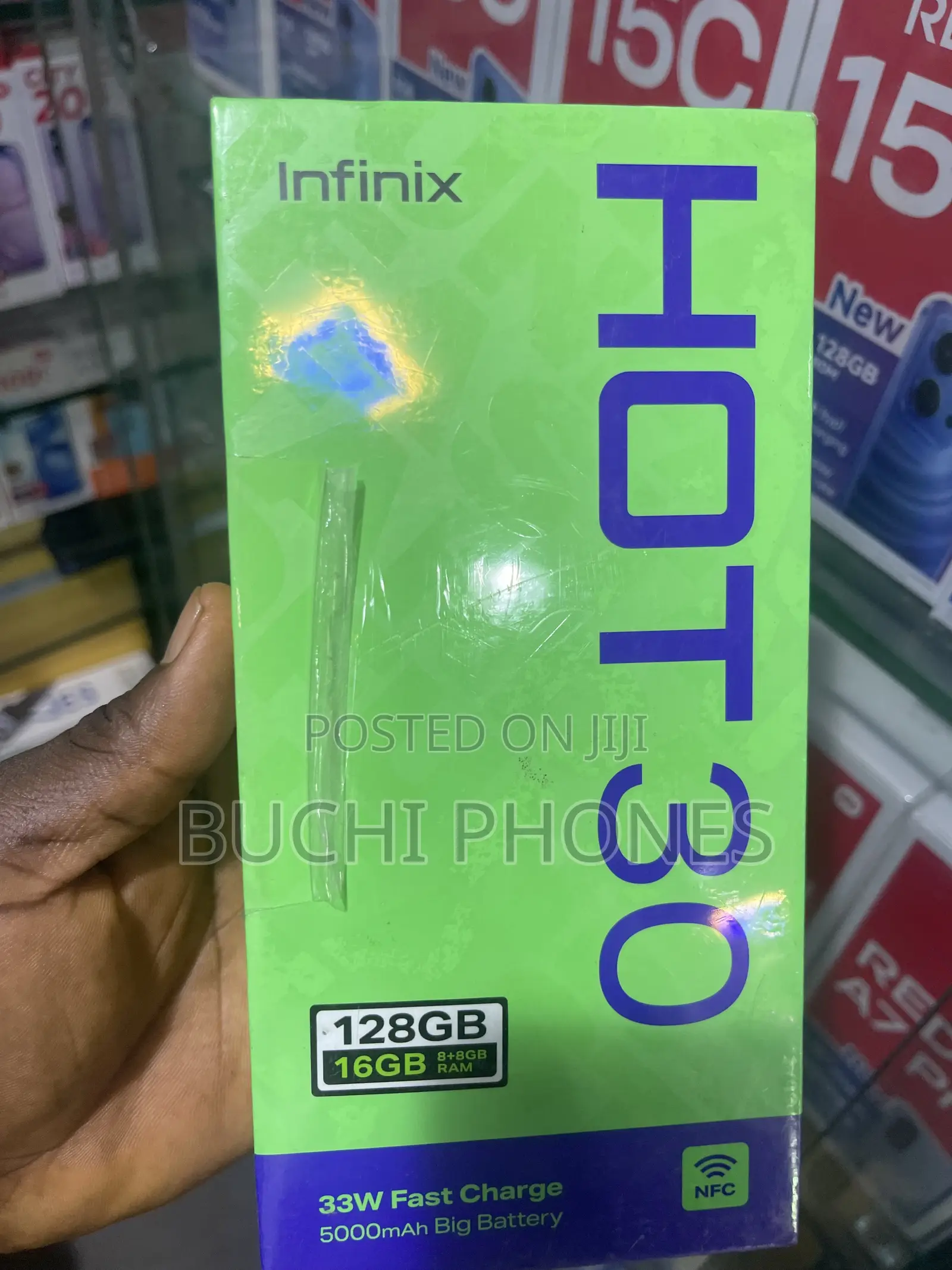 New Infinix Hot 30 128 GB Black