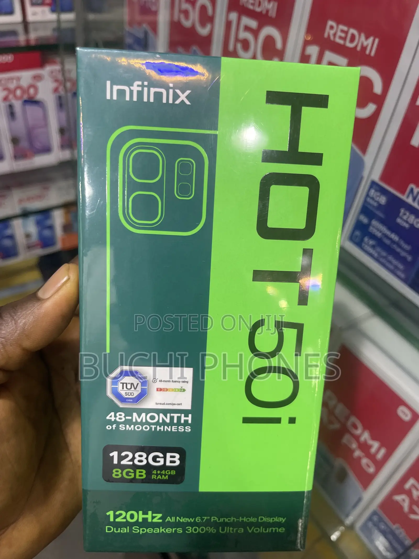 New Infinix Hot 50i 128 GB Black