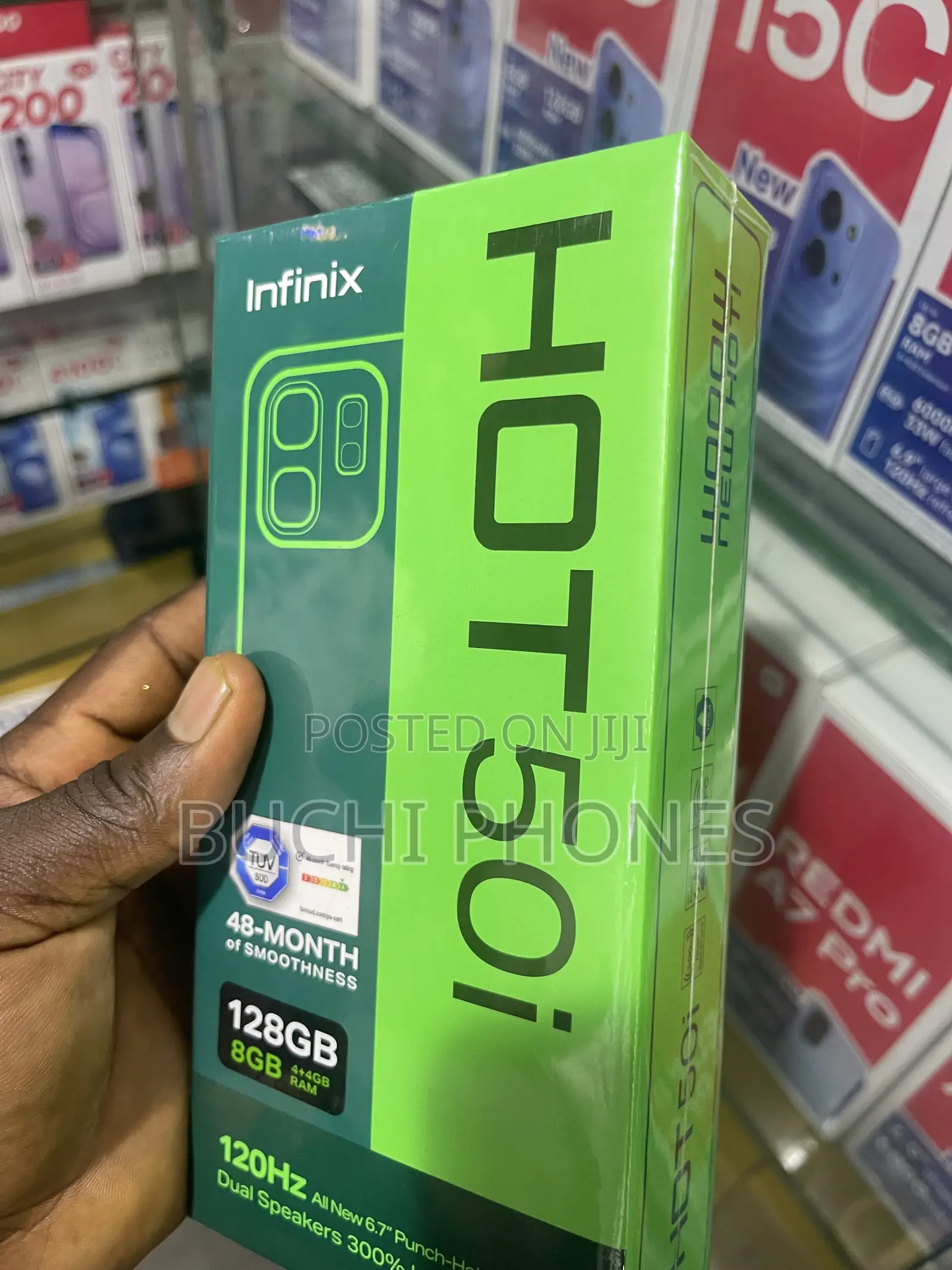 New Infinix Hot 50i 128 GB Black