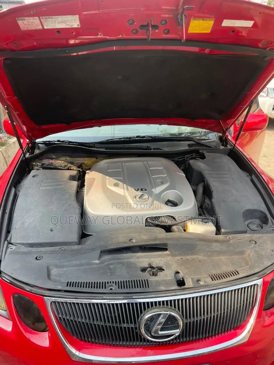 Lexus GS 350 2007 Red
