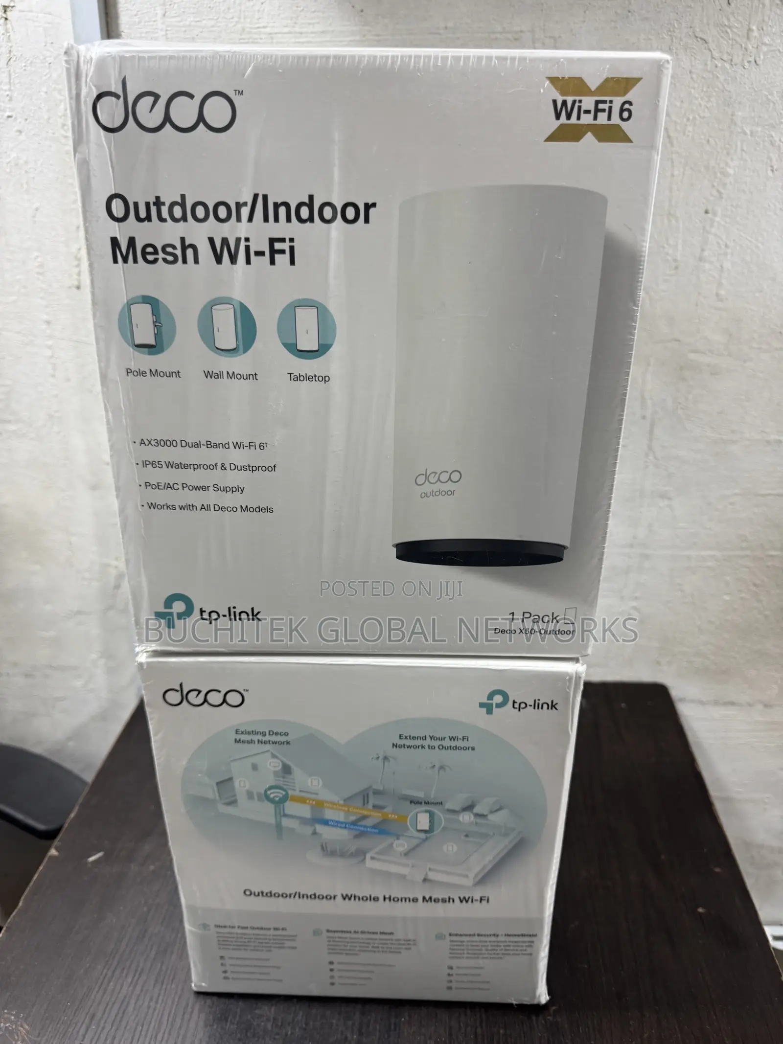 Deco X50-Outdoor Ax3000 Wi-Fi 6 Mesh(1-Pack)