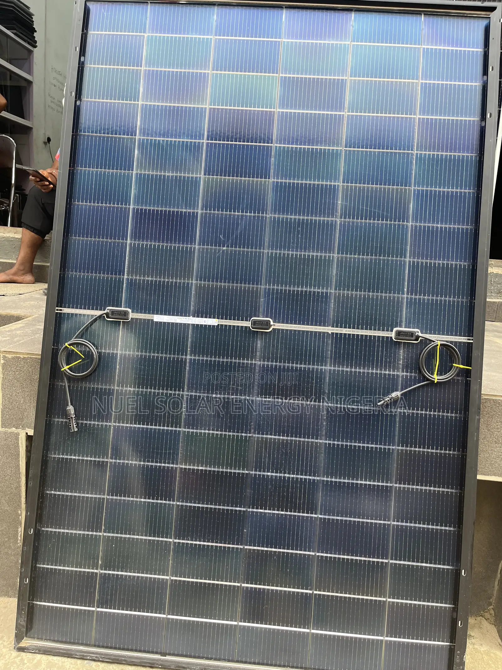 400w All Black Bifacial Solar Panel