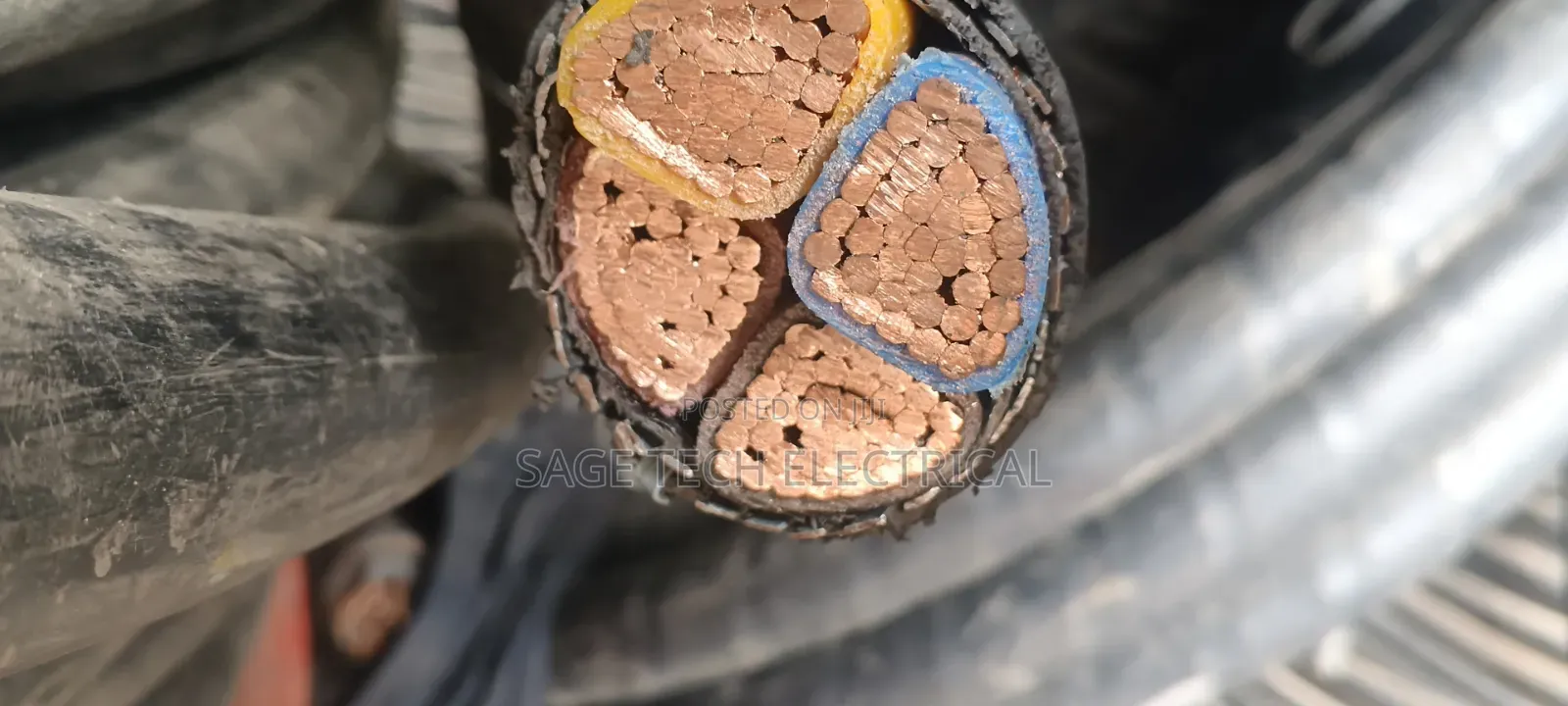 300mm 4core PVC Swa PVC Armoured Cable