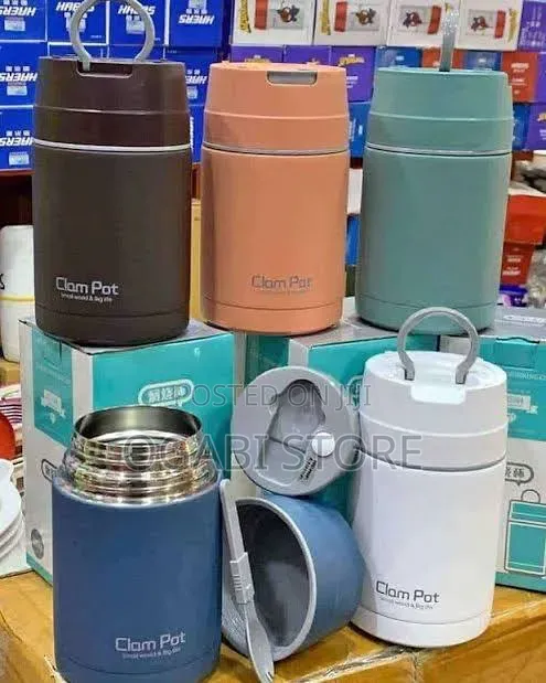 1000ml Clam Pot Food Flask