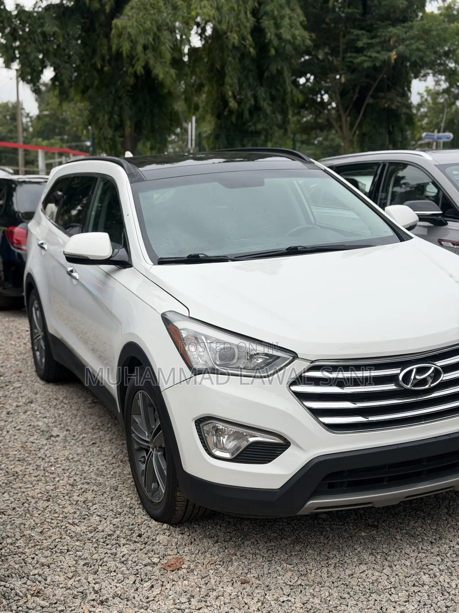 Hyundai Santa Fe 2015 White