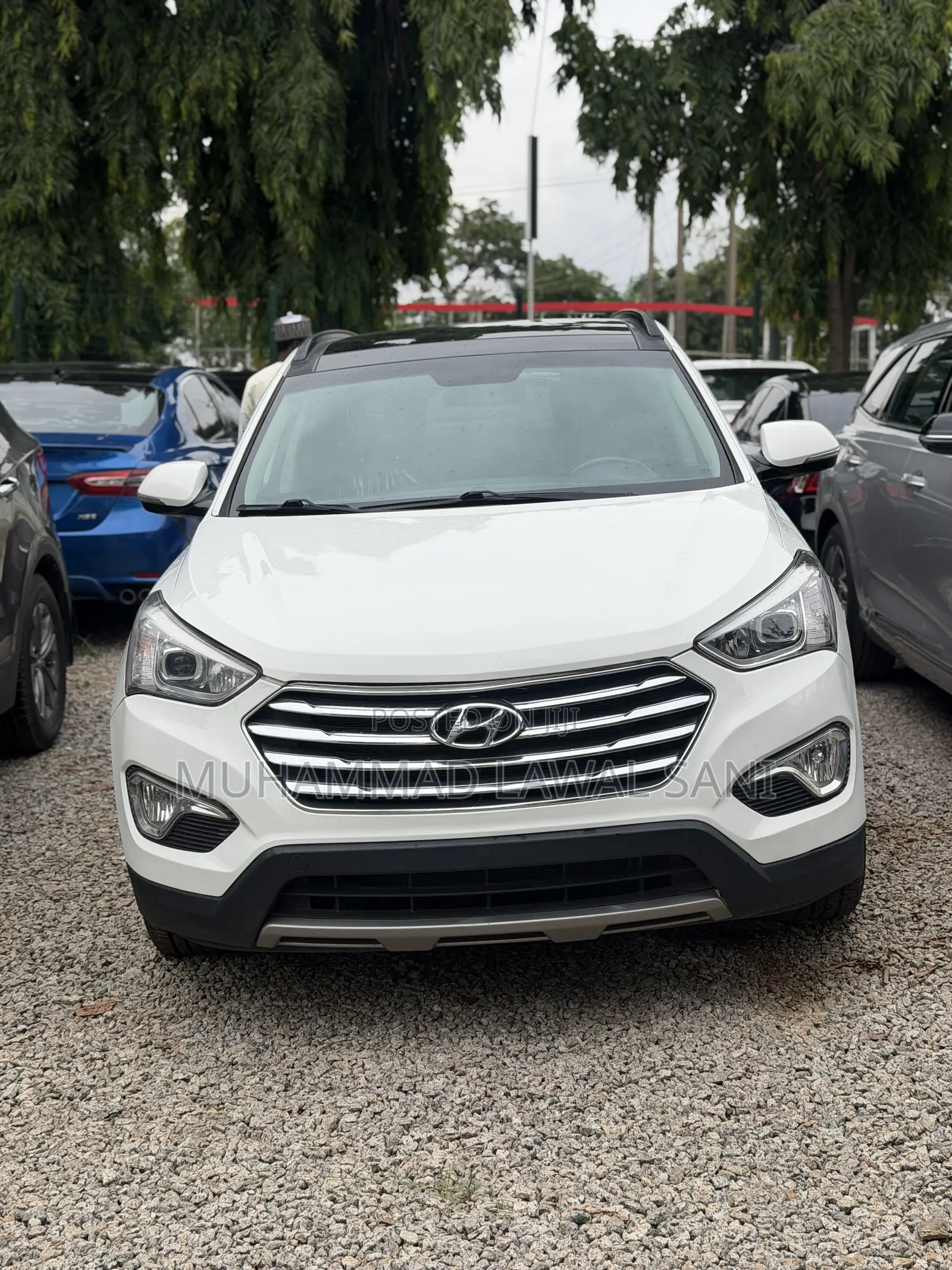 Hyundai Santa Fe 2015 White