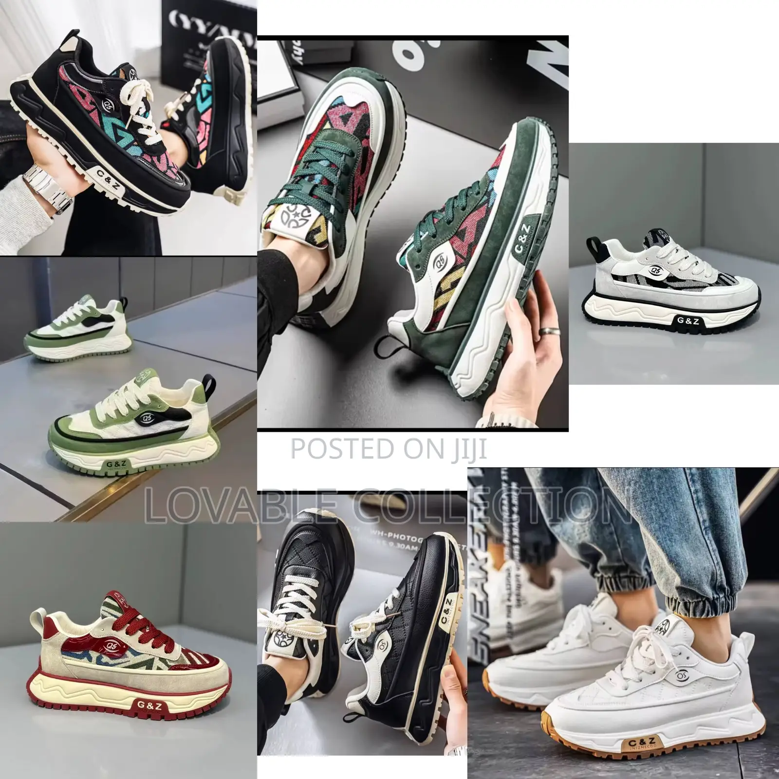 G Z Platform Sneakers