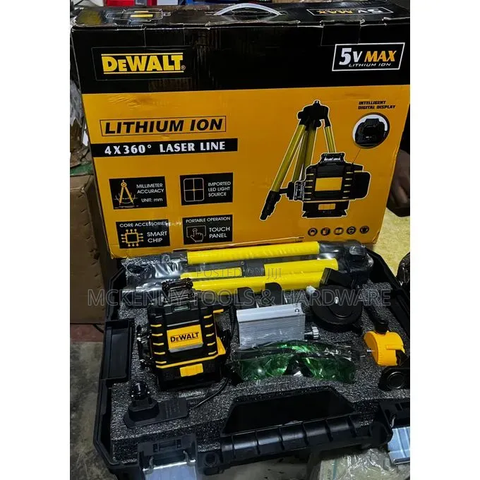 Dewalt Dewat Complete Set Of 16 Lines (4d) Laser Level 360 R