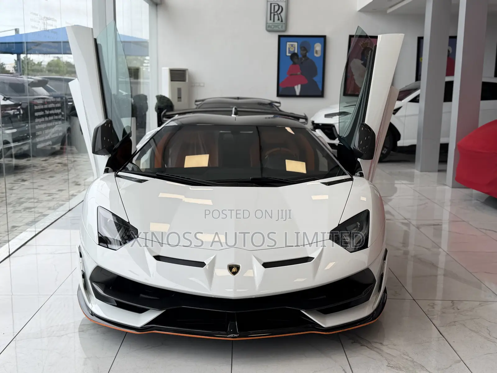 Lamborghini Aventador 2021 White