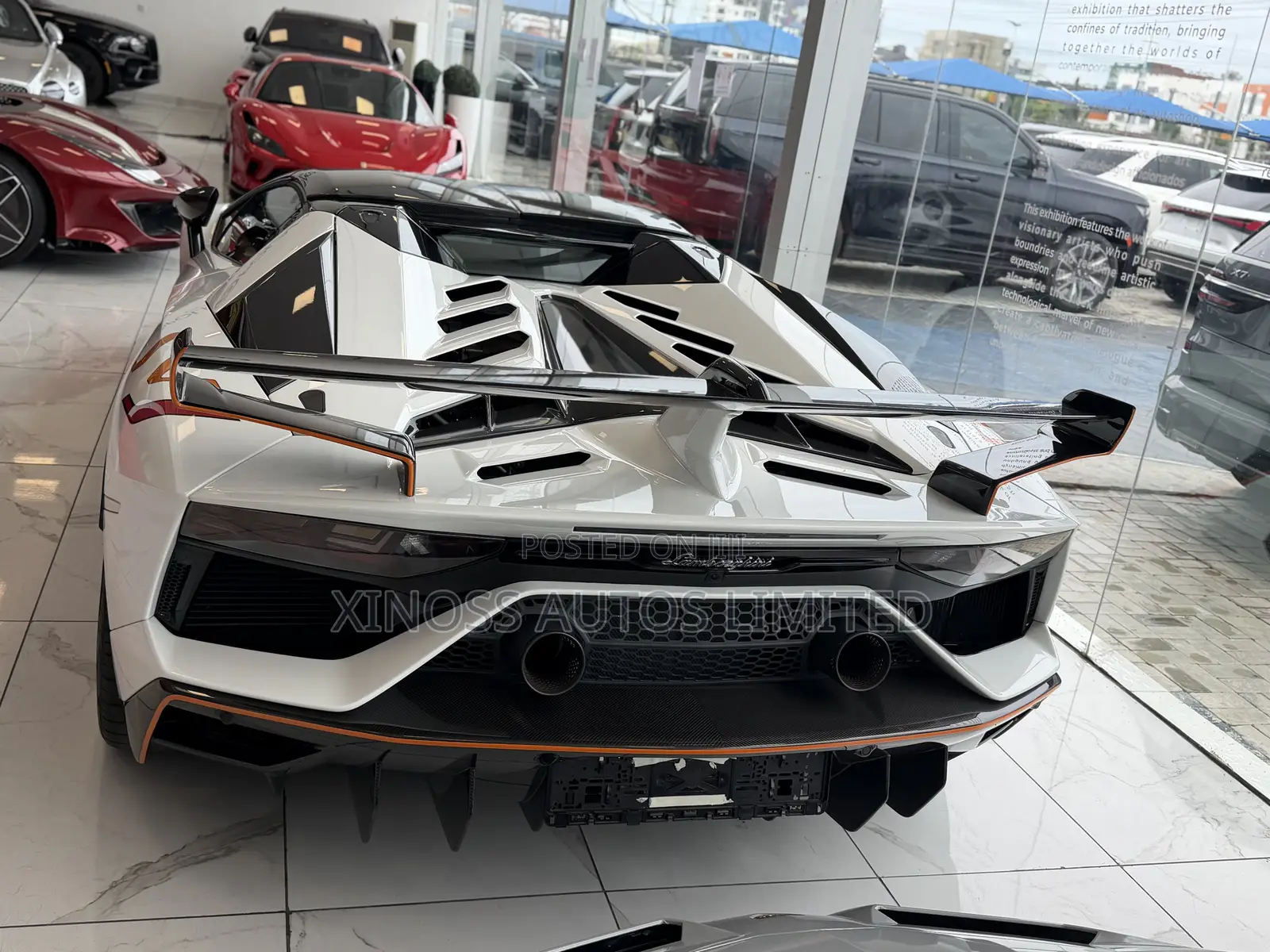 Lamborghini Aventador 2021 White