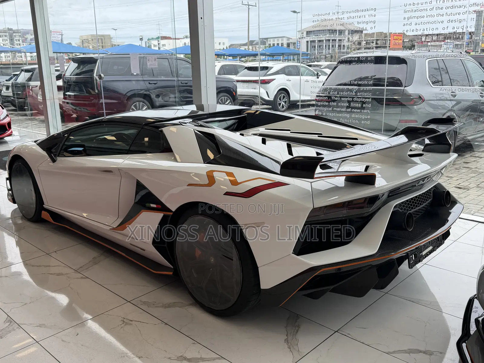 Lamborghini Aventador 2021 White