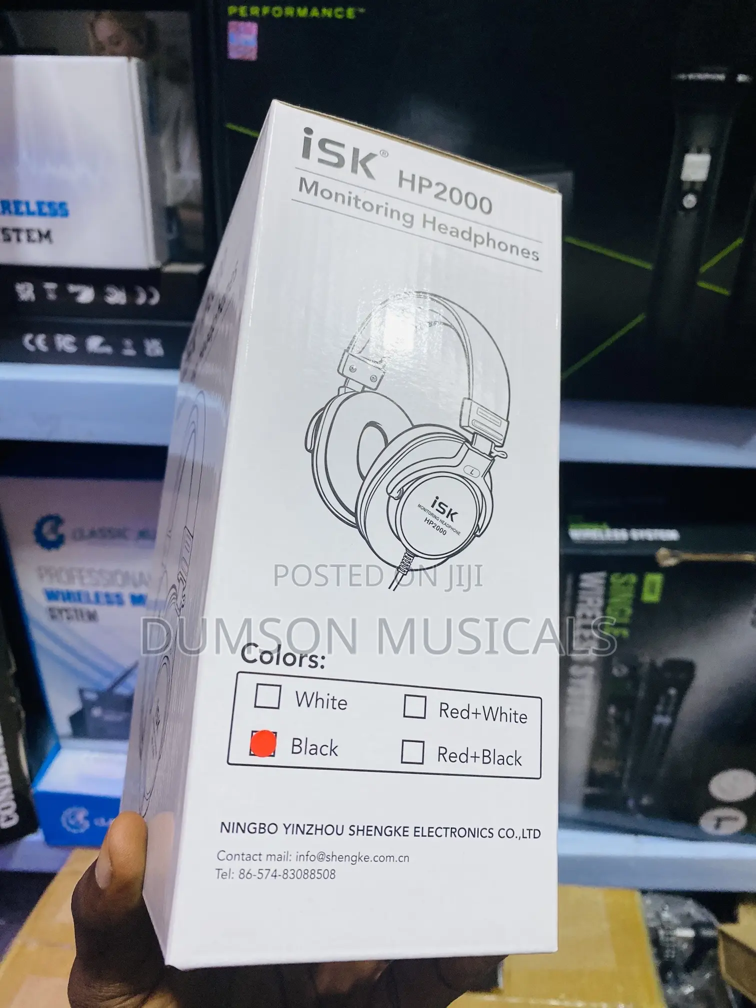 Isk Hp2000 Monitoring Headphones