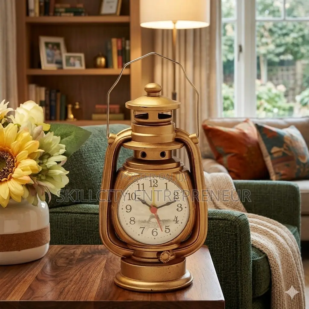 Retro Oil Alarm Clock