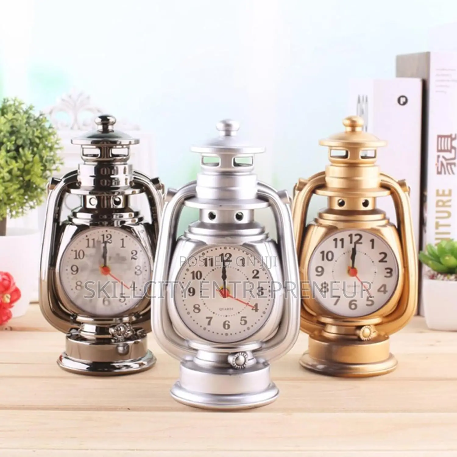 Retro Oil Alarm Clock