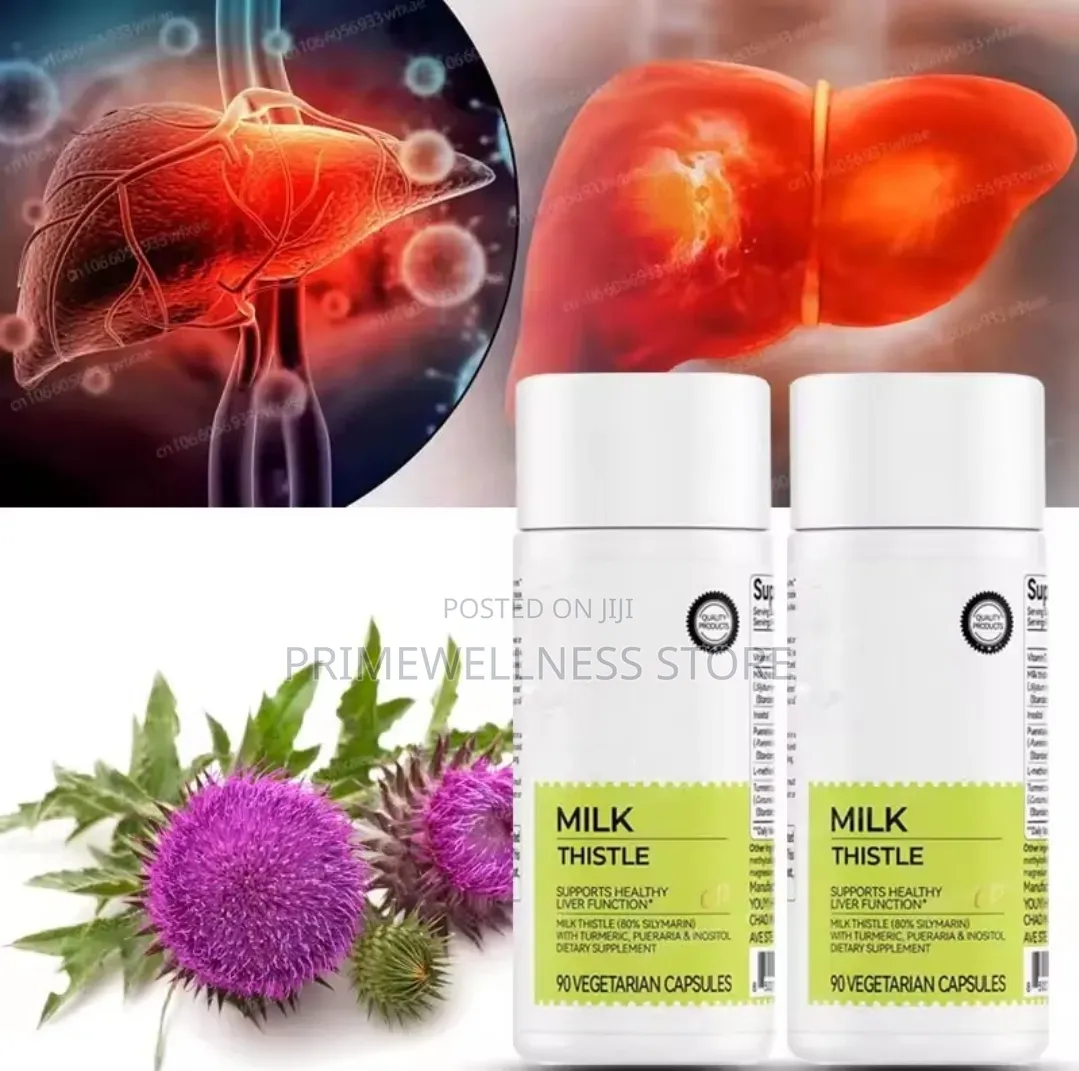 Milk Thistle With Turmeric Extract, Liver Repair 90 Capsules