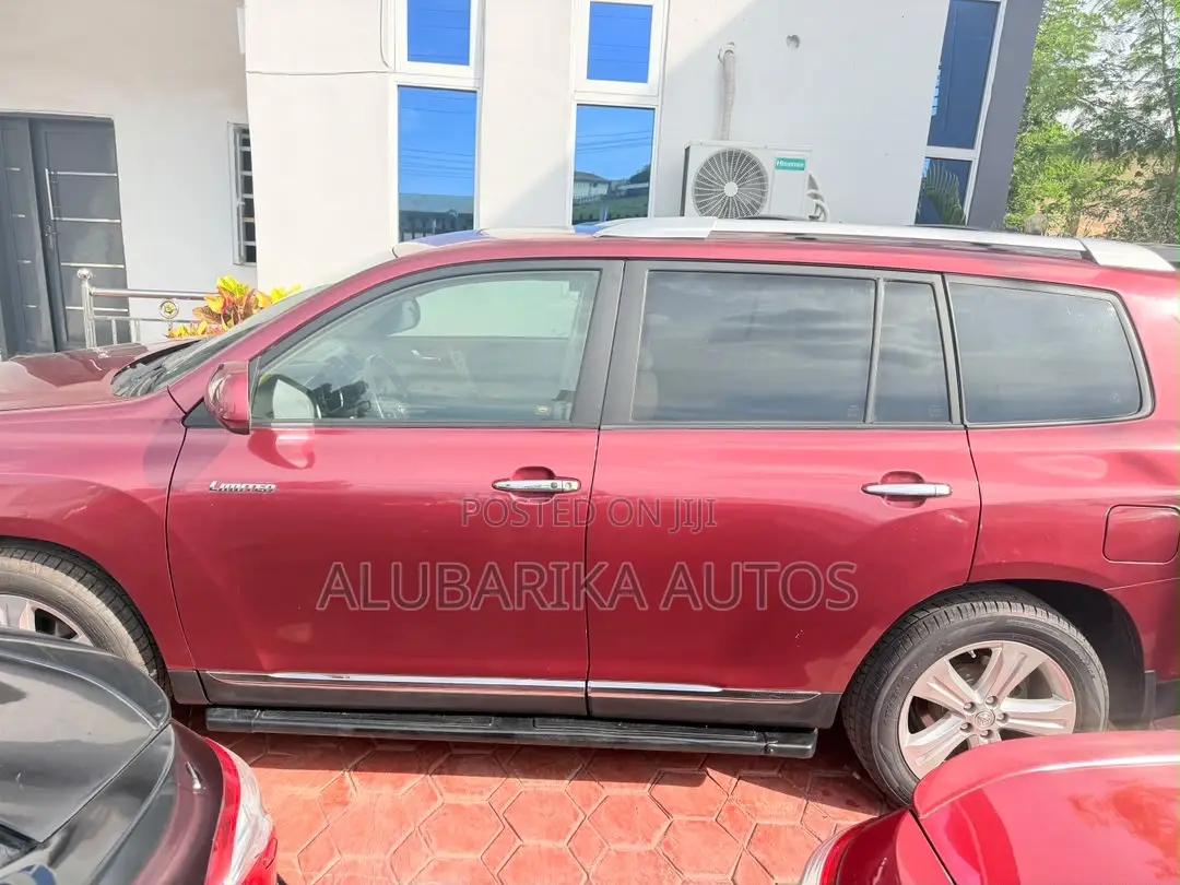Toyota Highlander 2008 Red