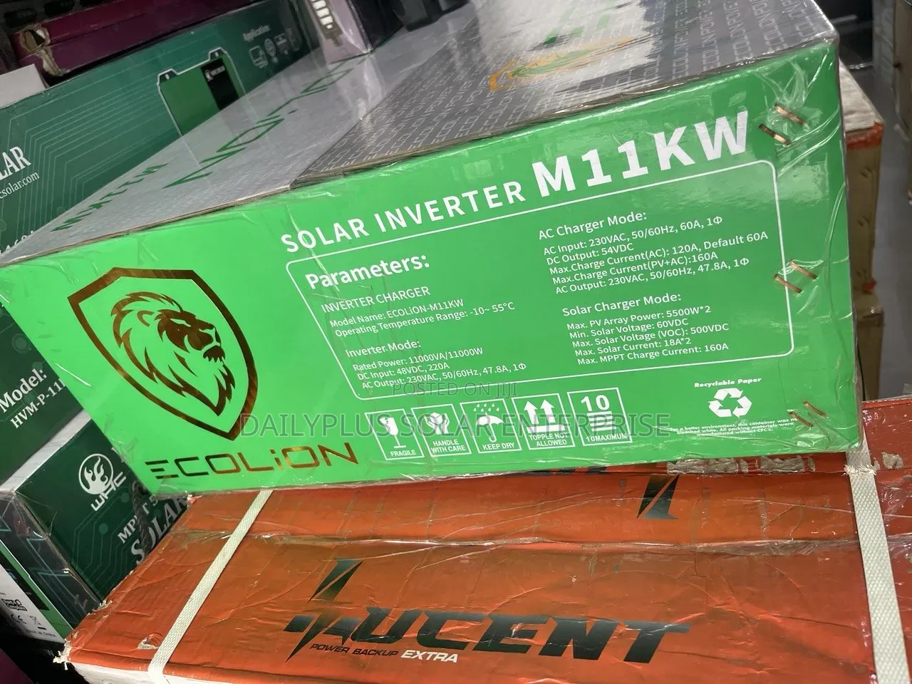 Ecolion 11kva 48v Hybrid Parallel Solar Inverter