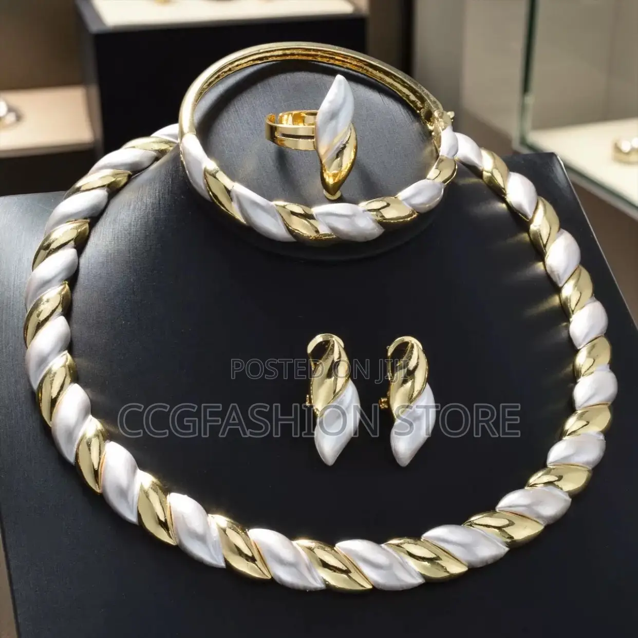 High Quality I8k Gold Plater Complete Jewelry Set