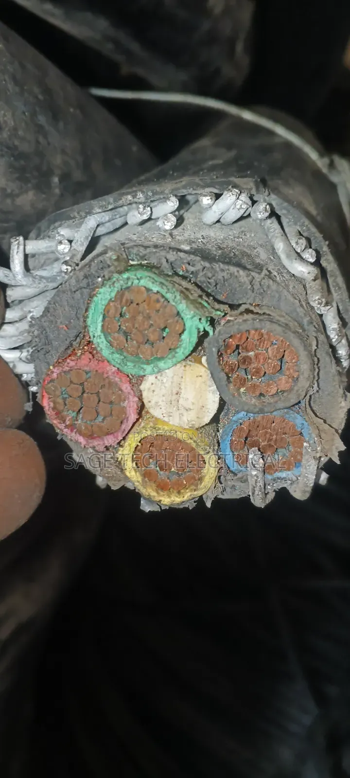 95mm 5core PVC Swa PVC Armoured Cable