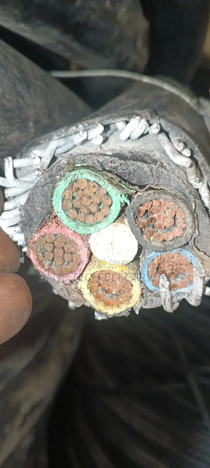 95mm 5core PVC Swa PVC Armoured Cable