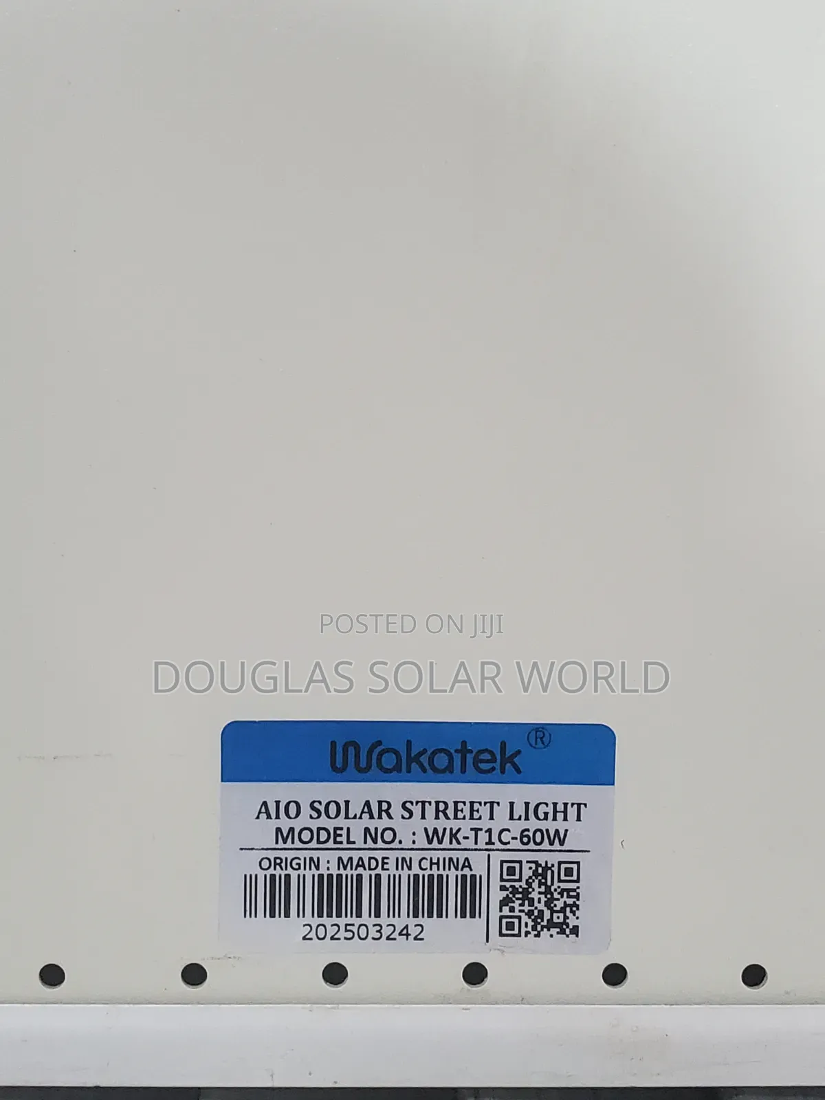 Wakatek 60w All-in-One Solar Street Light
