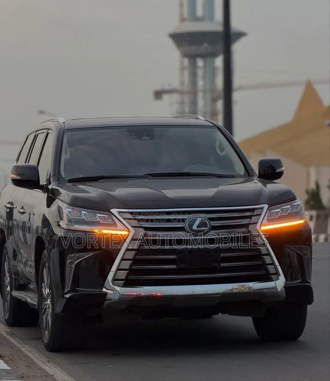 Lexus LX 570 AWD 2017 Black