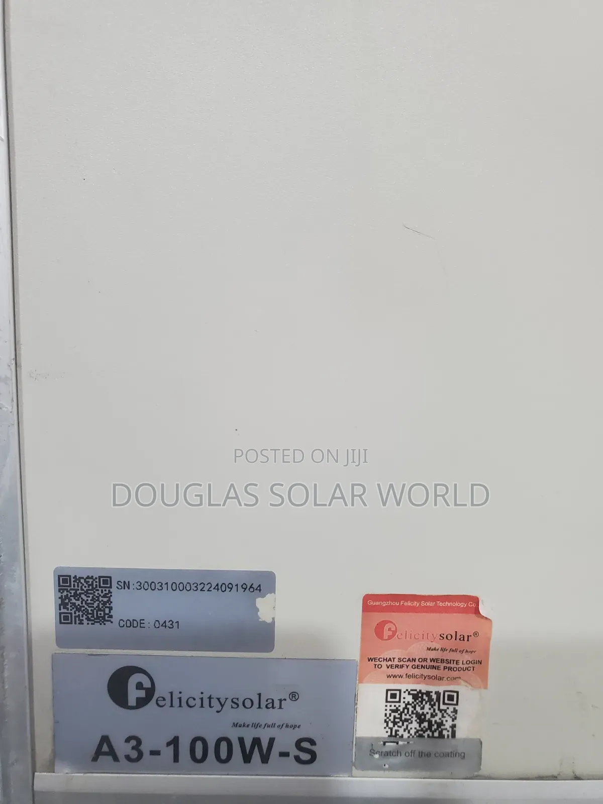Felicity A3 100w All-in-One Solar Street Light (Fl-A3-100w)