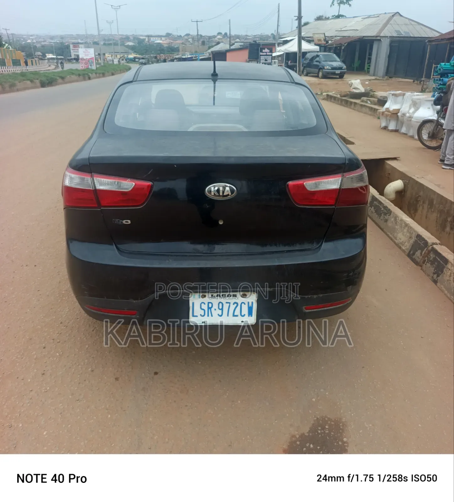 Kia Rio 2007 Black
