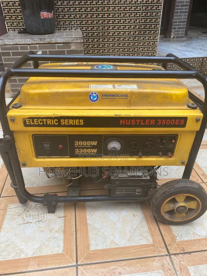 Neatly Used 3.3kva Haier Thermocool Key Start Generator