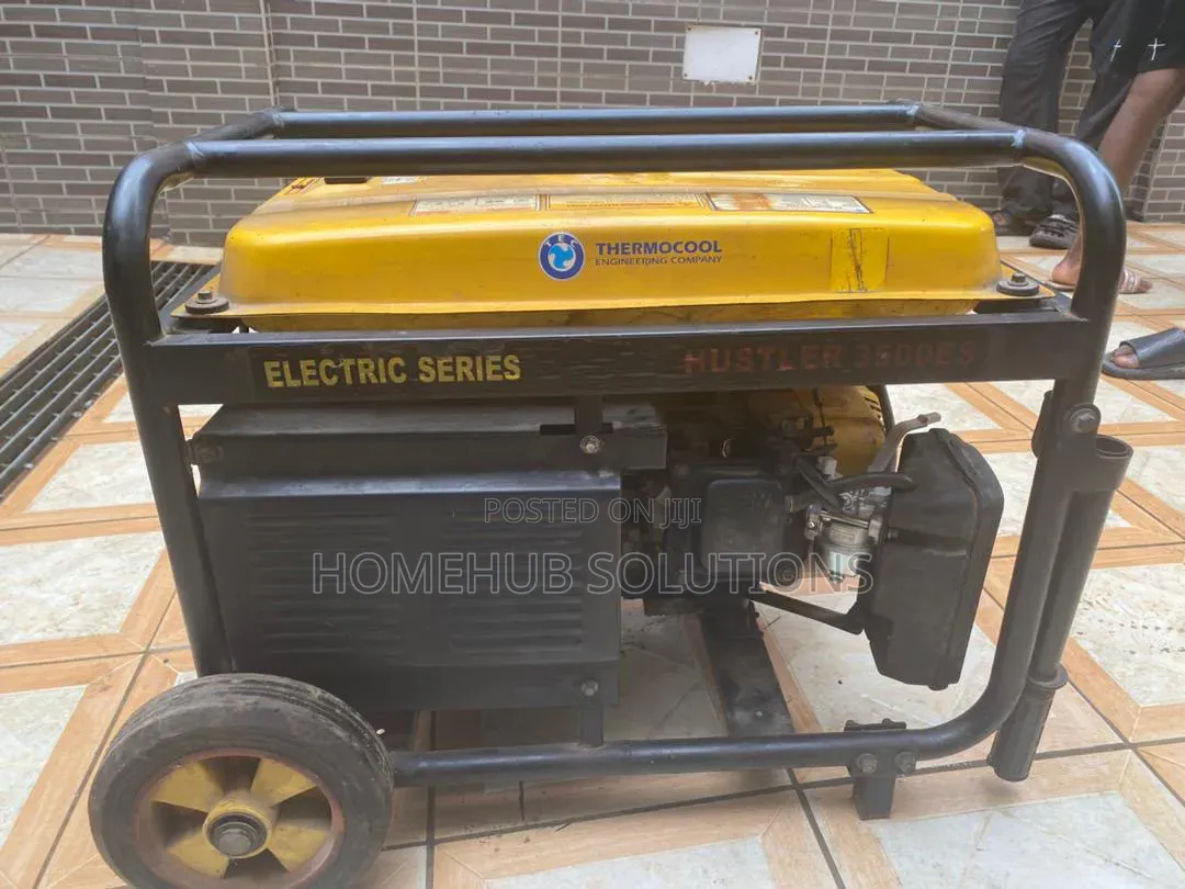 Neatly Used 3.3kva Haier Thermocool Key Start Generator
