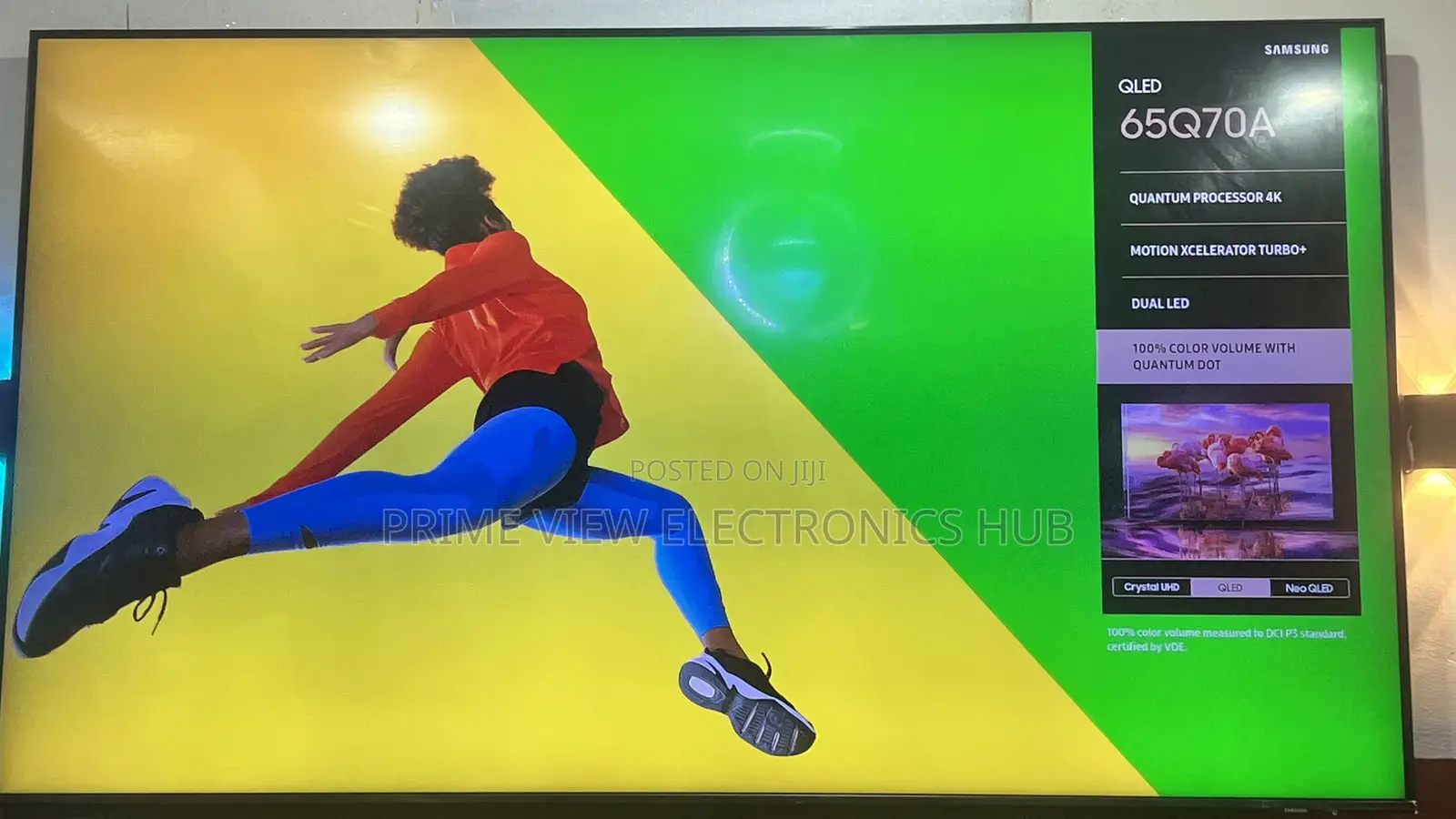 Samsung 65" Qled Smart TV Stunning Picture, Great for Gaming
